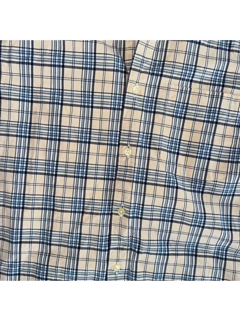 J. Crew Classic Stretch Long Sleeve Casual Button Down Shirt Striped Size Small